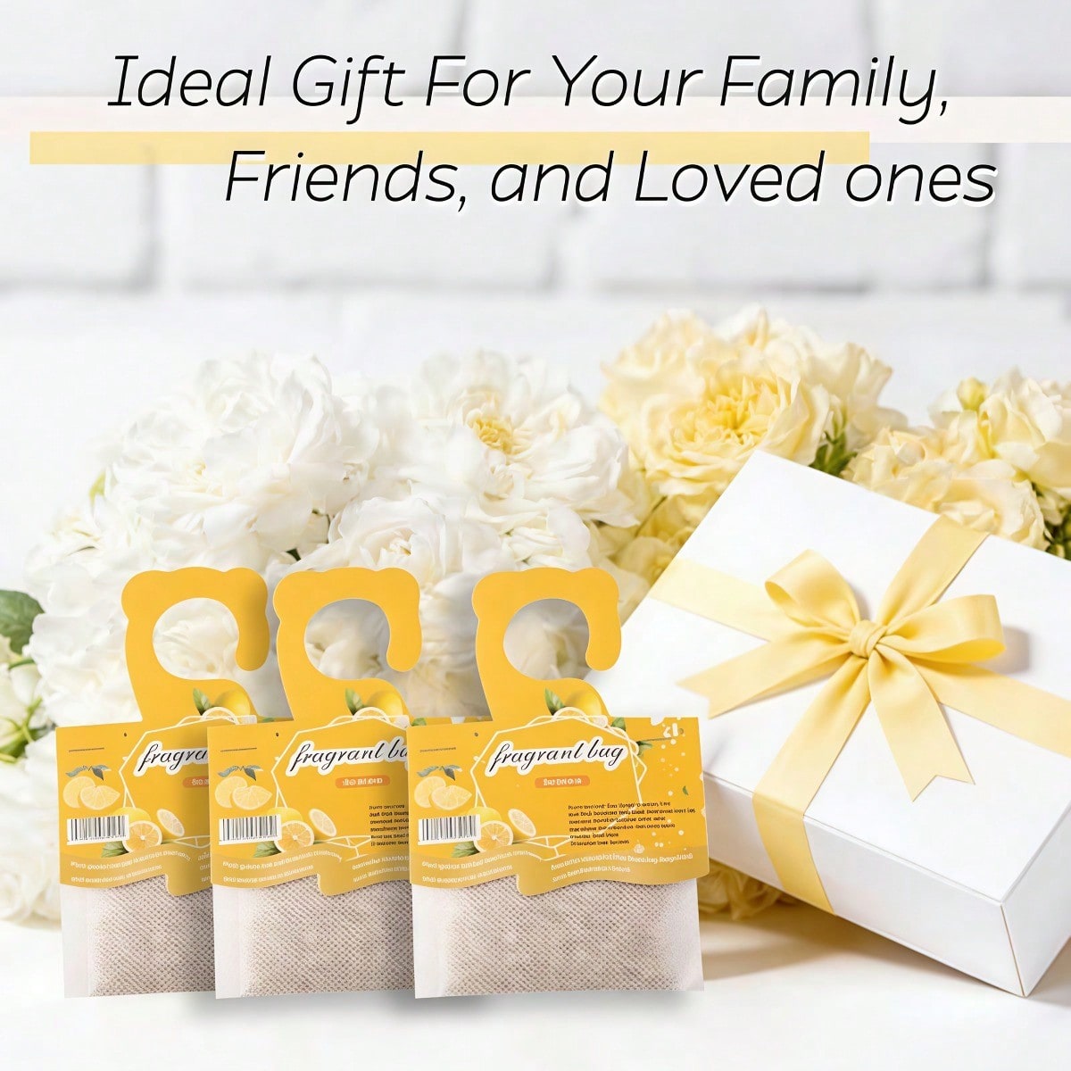 Hanging Lemon Scented Sachets, - огляд і ціна Home Fragrance Best